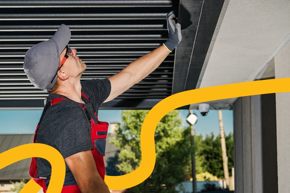 Pergola à l'épreuve de l'eau Extérieur Ouverture du perron Retractable Aluminium Télécommande Arches Arbours Jardin Pergola
